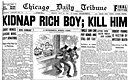 May 23, 1924: The <em>Chicago Daily Tribune</em> reports the finding of Bobby Franks' body