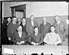 The defense team with Nathan Leopold (seated, center) and Richard Loeb (seated on right)