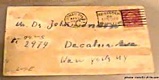 March 9, 1932: Envelope addressed to Dr. John Condon, containing ransom note #4 ("If you are willing to act as go-between...")<BR><BR>Another envelope was enclosed, with a letter to be given to Col. Lindbergh, reading: "Mr. Condon may act as go-between. You may may give him the 70000$..."