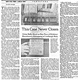June 22, 2003: <em>New York Times</em> article: "This Case Never Closes: Crime Buffs Abuzz as Key Piece of Evidence Resurfaces in Kidnapping of Lindbergh Baby"