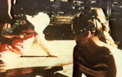 Another family photo shows Kristen and Colette, wearing the blond fall whose fibers were shown to match the unidentified 'wig' fibers that supposedly linked Helena Stoeckley to the crime scene.